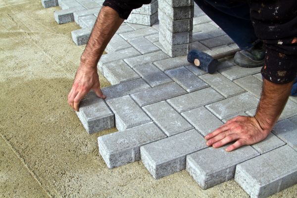 Concrete Paver Installation in Summerville