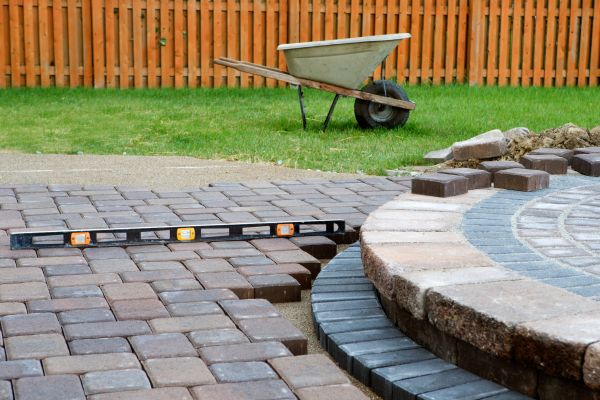 Brick Paver Patio Installation in Summerville