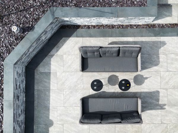 Porcelain Patio Installation in Summerville