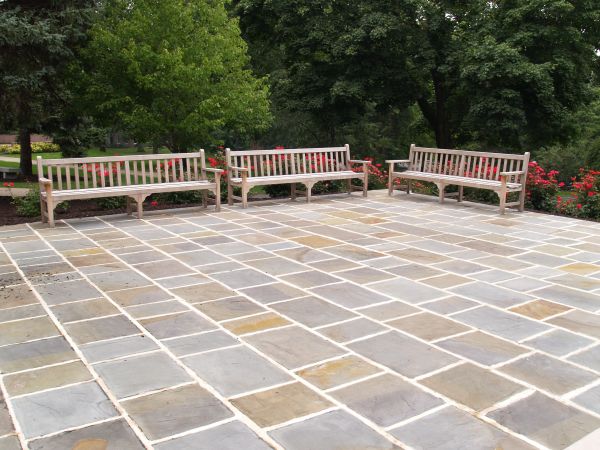 Slate Patio Installation in Summerville